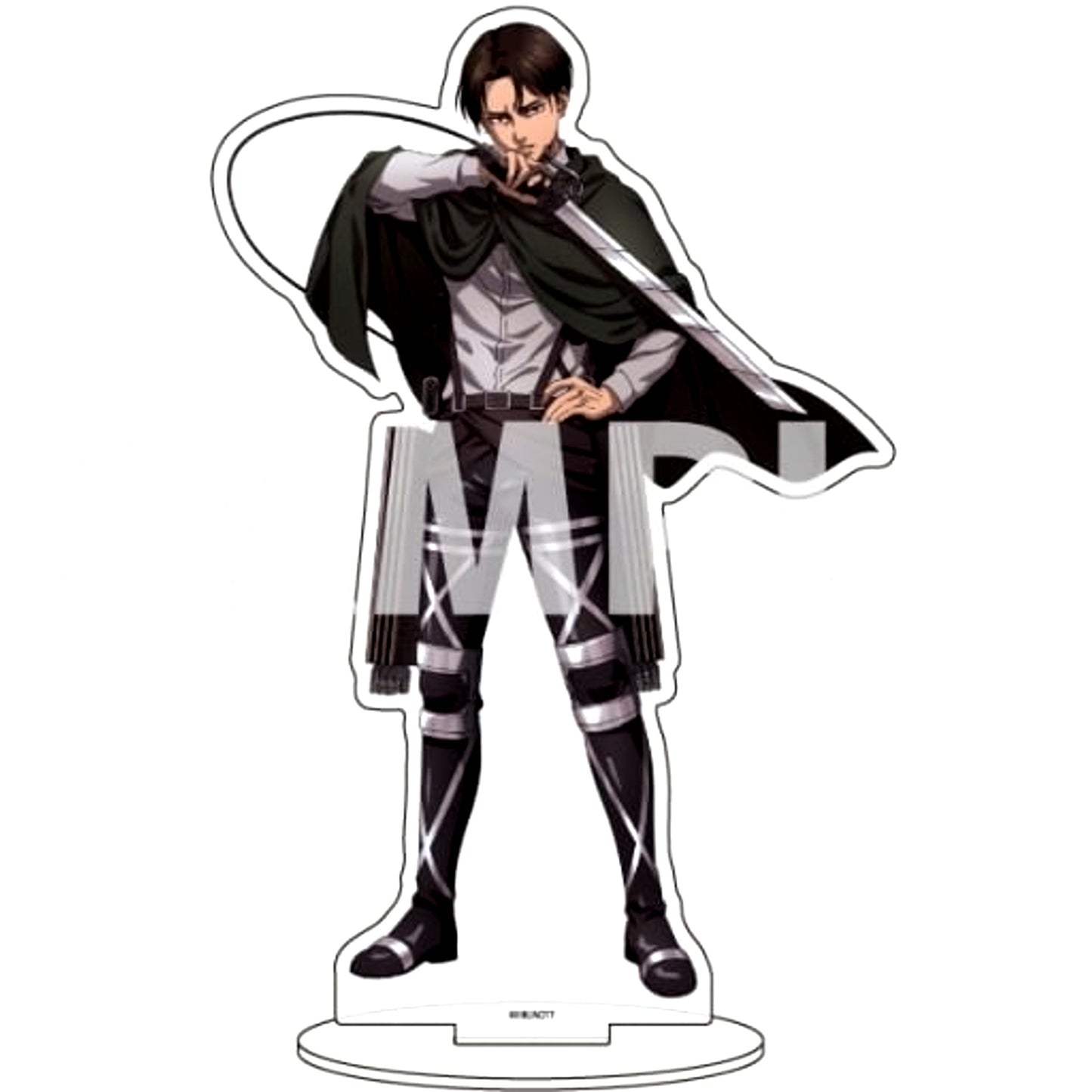 Levi Ackerman Attack on Titan 21 Drawn Chara Acrylic Figure [USED]