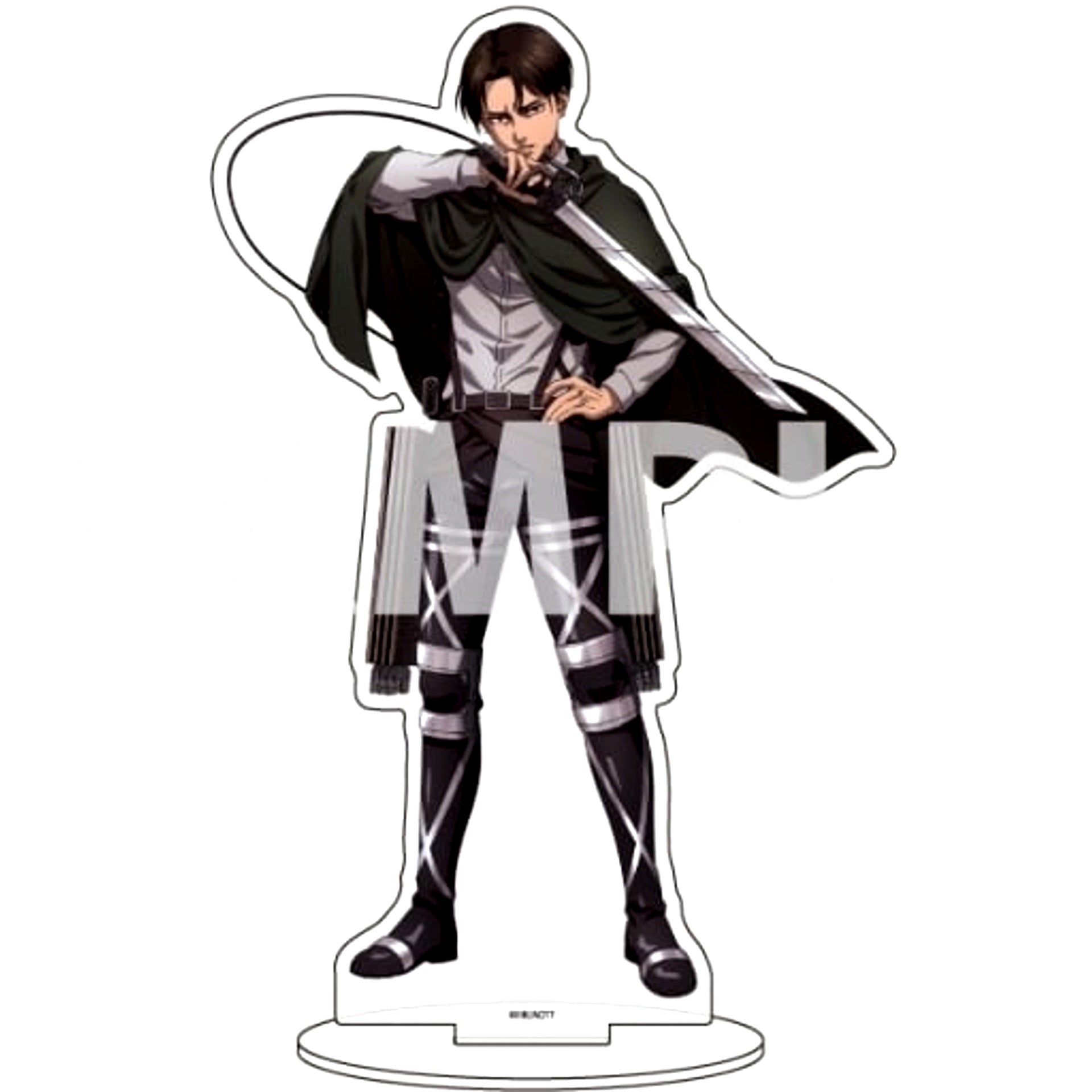 Levi Ackerman Attack on Titan 21 Drawn Chara Acrylic Figure [USED]