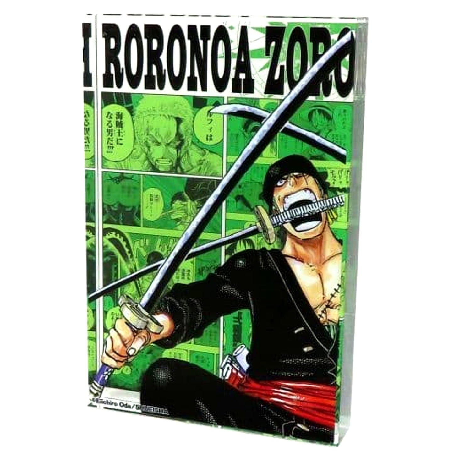 Roronoa Zoro One Piece Acrylic Block HEROES 2022 [USED]