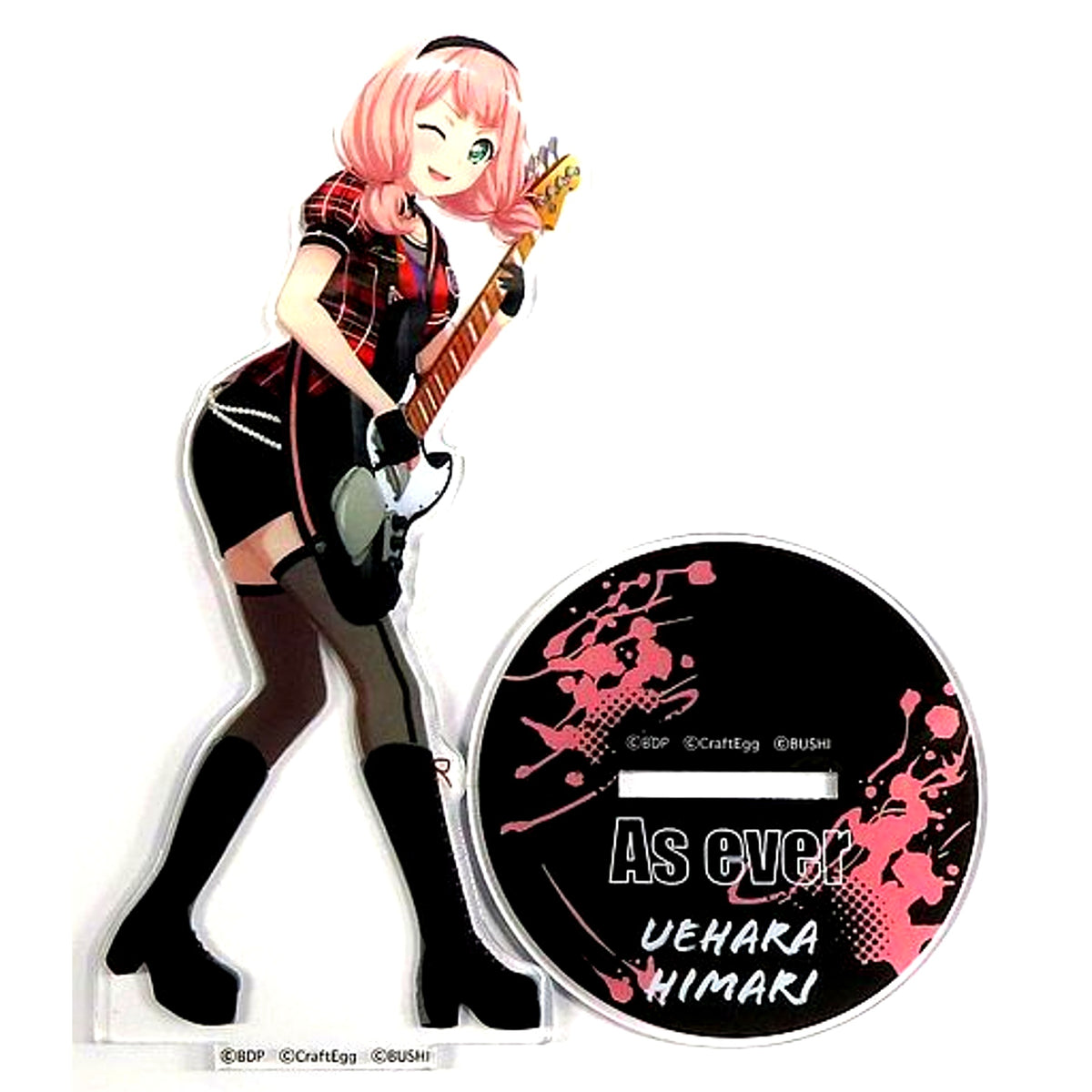 Himari Uehara BanG Dream! Girls Band Party! Afterglow Sound Only Live As ever Acrylic Stand [USED]