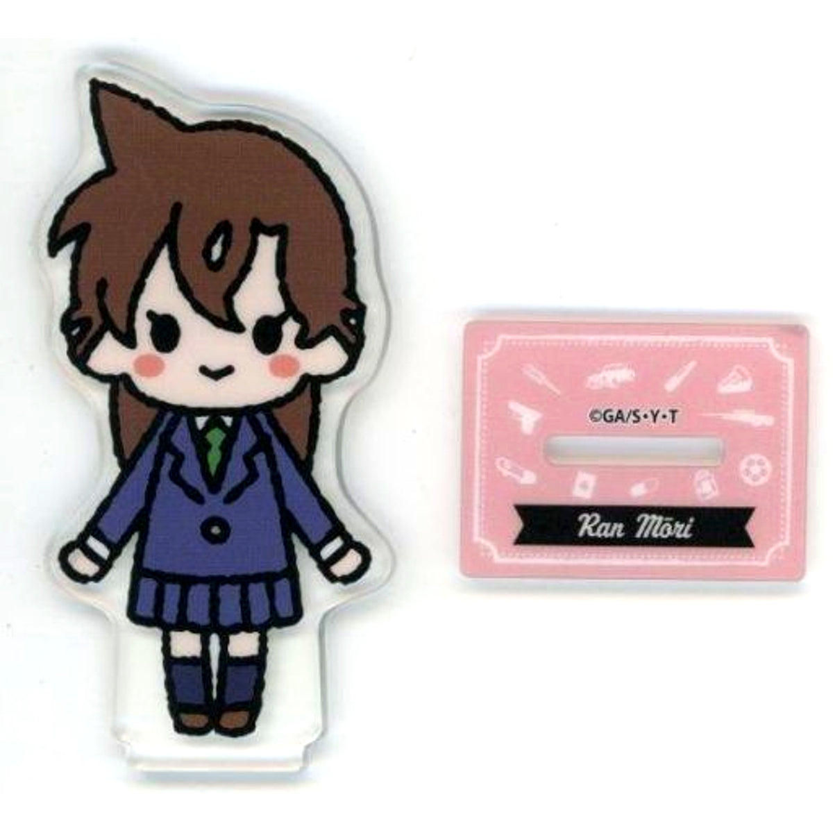 Ran Mouri Acrylic Stand Sega Lucky Kuji Online Detective Conan Yuru-Kore D Prize [USED]