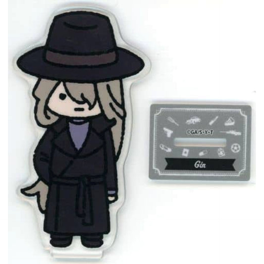 Detective Conan Gin Sega Lucky Kuji Online Yurucolle Acrylic Stand Prize D-6 [USED]