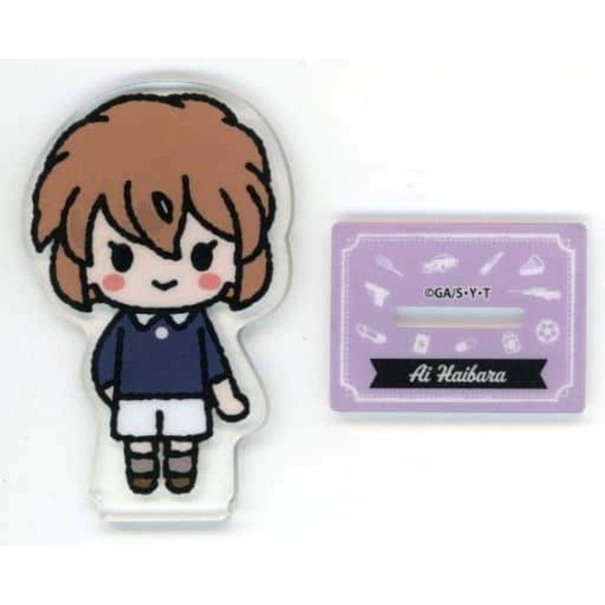 Detective Conan Ai Haibara Sega Lucky Kuji Online Yurucolle Acrylic Stand Prize D-9 [USED]