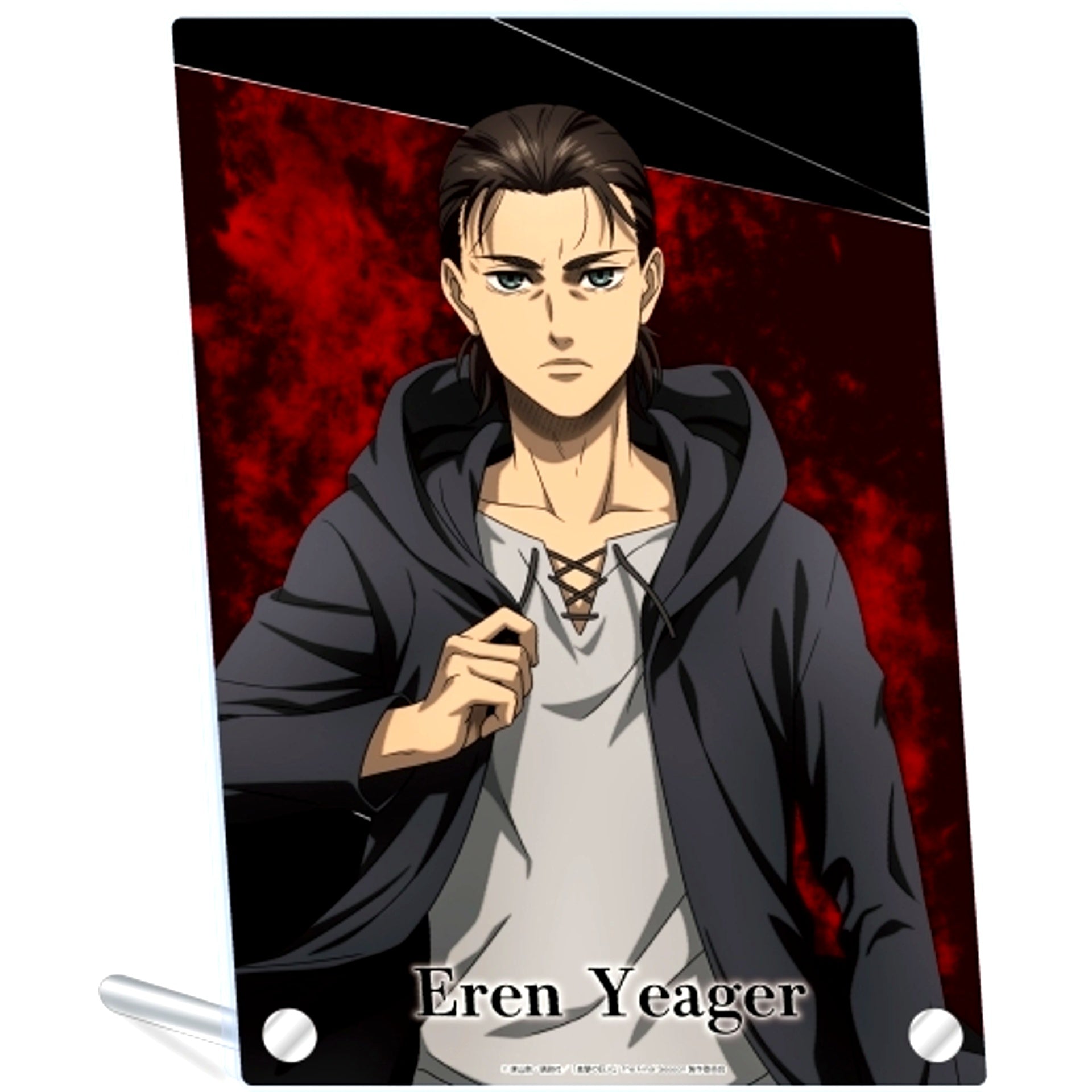Eren Yeager Attack on Titan Drawn Acrylic Plate [USED]