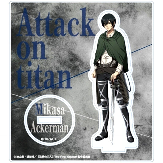 Mikasa Ackerman A Attack on Titan Illustration Random Acrylic Stand [USED]