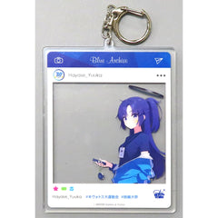 Blue Archive Yuuka Photo Frame Style Acrylic Keychain Kivotos Halo Festival Keychains [USED]