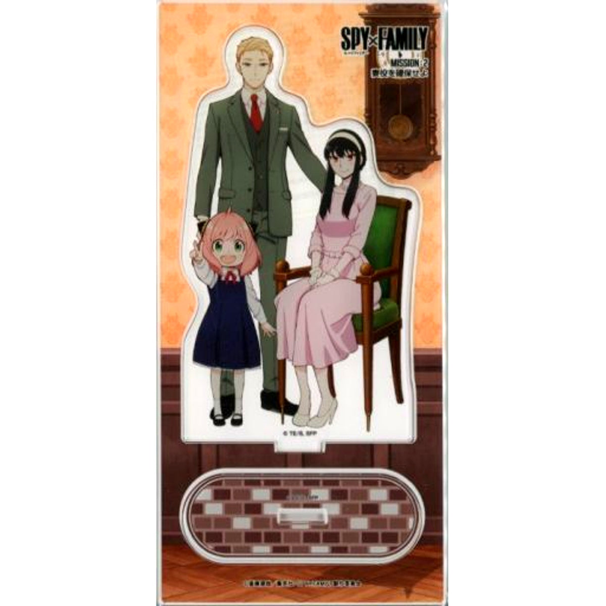 Forger Family Secure a Wife Role Spy x Family Main Visual Acrylic Stand [USED]