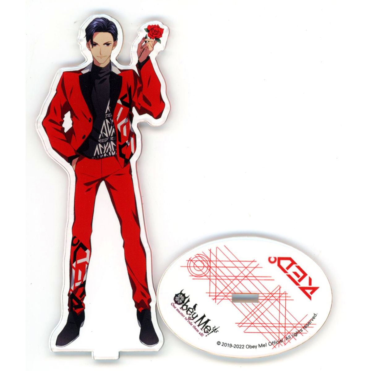 Lucifer Obey Me! x RED TOKYO TOWER Acrylic Stand [USED]