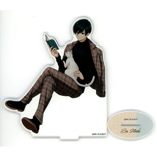 Rin Itoshi Acrylic Stand Blue Lock x Karaoke Manekineko [USED]