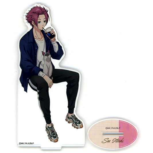 Sae Itoshi Blue Lock x Karaoke Manekineko Acrylic Stand [USED]