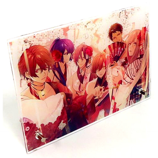 Group Olympia Soiree Acrylic Plate Otomate Akikaze Shoten 2022 Goods [USED]