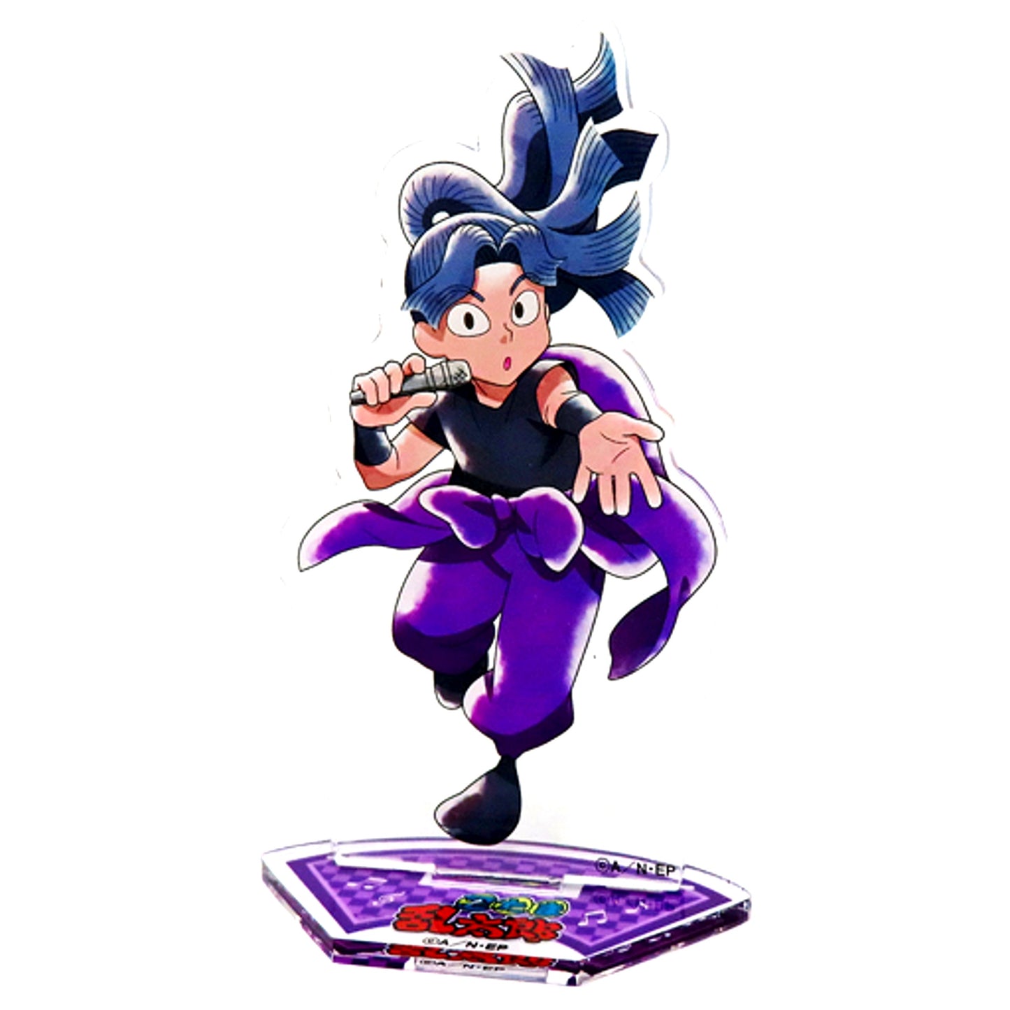 Kihachiro Ayabe Nintama Rantaro x Karaoke no Tetsujin Acrylic Stand [USED]