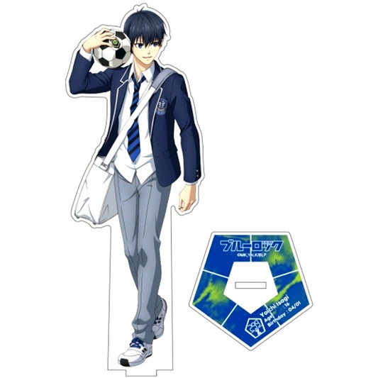 Yoichi Isagi Illustration Large Acrylic Stand Blue Lock [USED]
