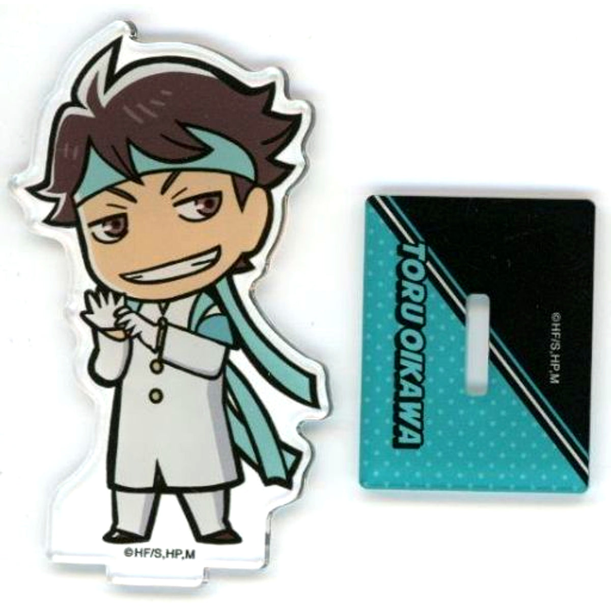 Toru Oikawa Haikyu!! To The Top Acrylic Stand Collection Cheering Team Deformed [USED]
