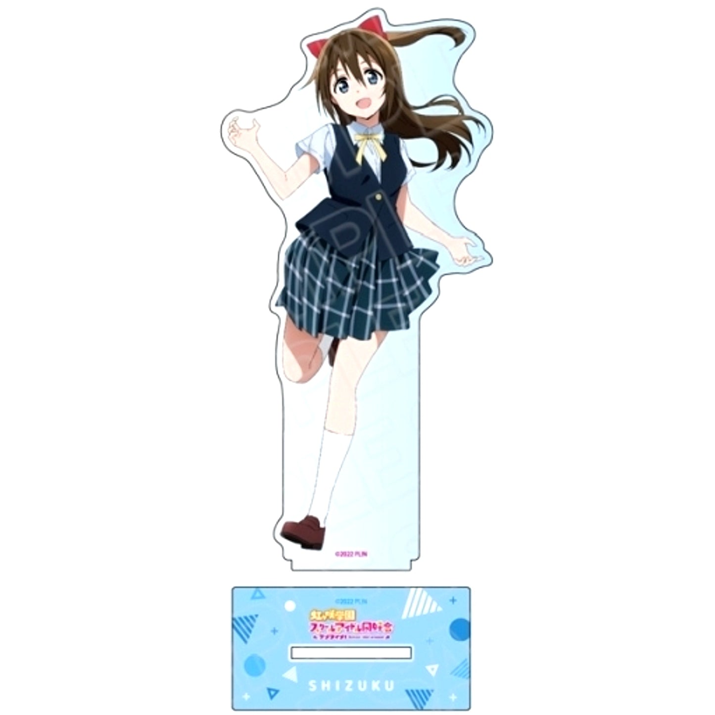 Shizuku Osaka Summer Uniform Ver Big Acrylic Stand Love Live! Nijigasaki High School Idol Club [USED]