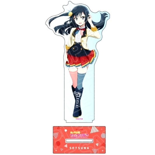 Setsuna Yuki Summer Uniform Ver. Big Acrylic Stand Love Live! Nijigasaki High School Idol Club [USED]