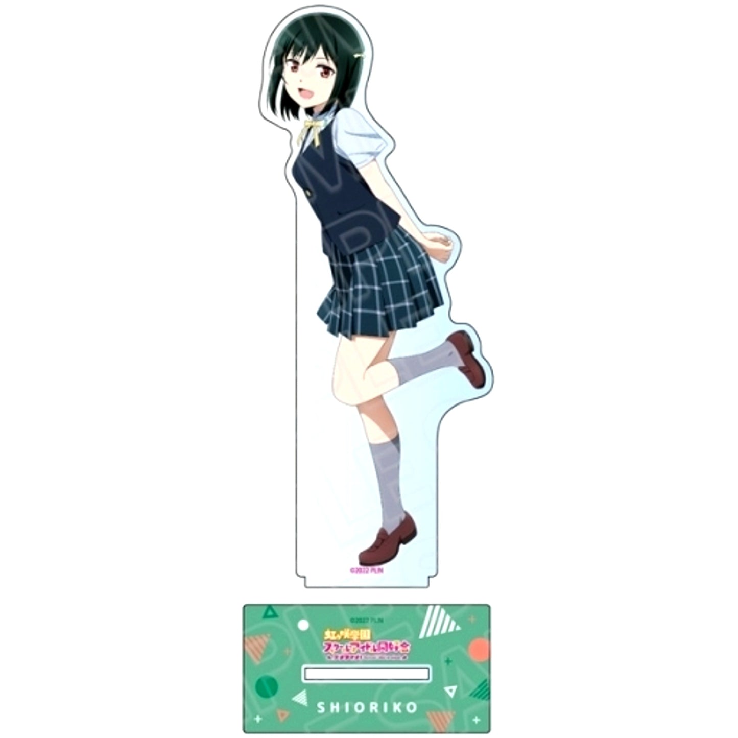 Shioriko Mifune Summer Uniform Ver Big Acrylic Stand Love Live! Nijigasaki High School Idol Club [USED]