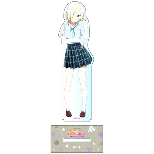 Mia Taylor Summer Uniform Ver Big Acrylic Stand Love Live! Nijigasaki High School Idol Club [USED]