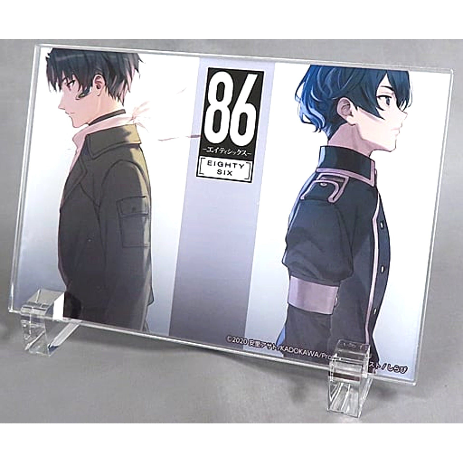 86 Shin Kiriya Online Kuji 2022 Autumn Acrylic Plate Kujibikido Limited Prize A-6 Acrylic Stands [USED]