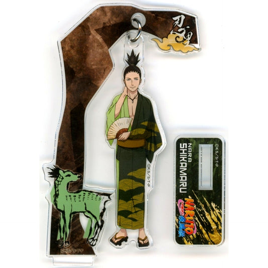 Shikamaru Nara Wobble Acrylic Stand Naruto: Shippuden x Real Escape Game Shinobizato Special Mission #013 Inoshikacho Chapter [USED]