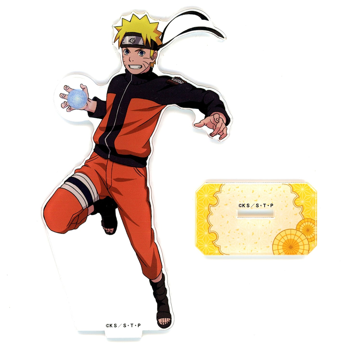Naruto Uzumaki Acrylic Stand Naruto Shippuden & Boruto x Karaoke Manekineko [USED]