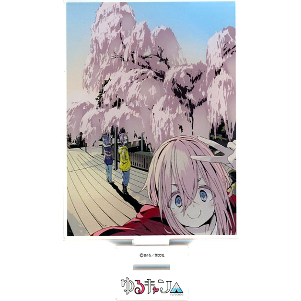 Group Original Acrylic Stand Manga Laid-Back Camp Vol. 14 Gamers Limited Edition Bundle Bonus [USED]