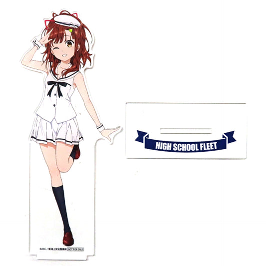 Mei Irizaki High School Fleet the Movie A Prize Oversized Acrylic Figure Stand 5th Anniversary Collaboration Store in Gamers Lottery [USED]