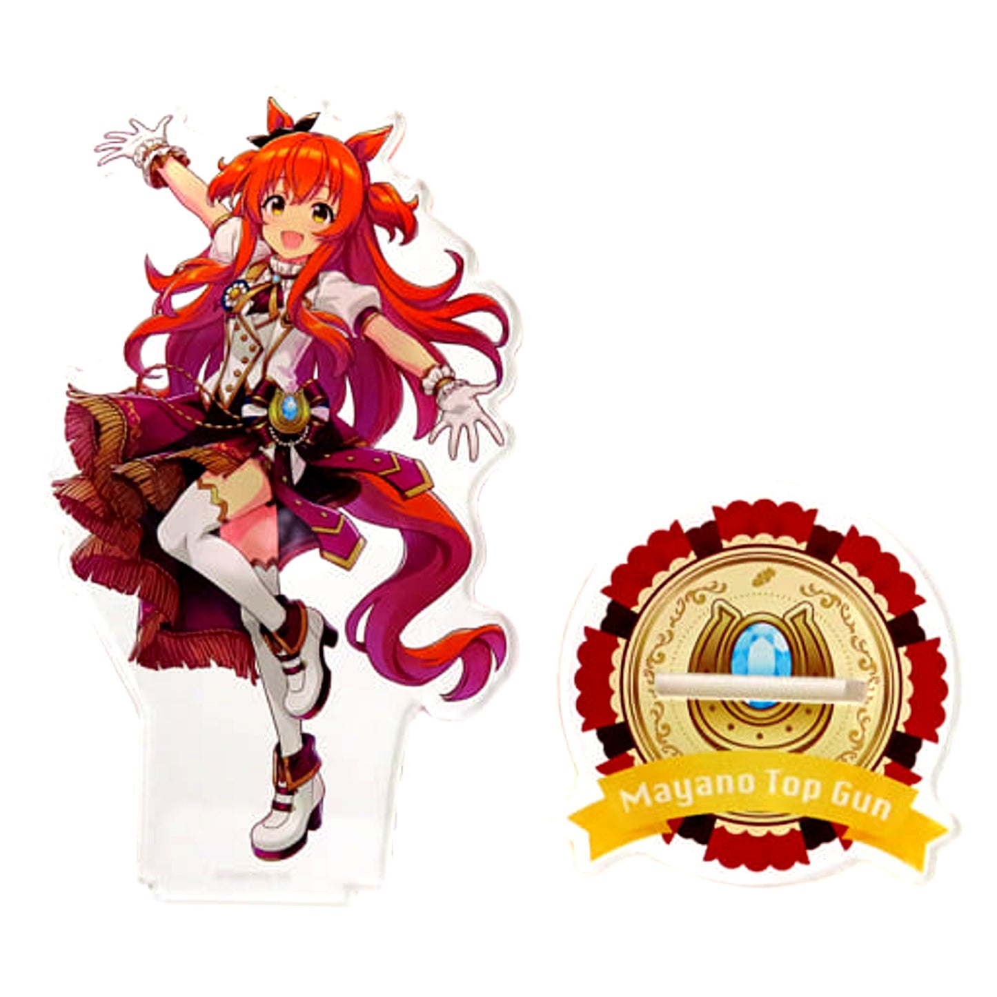 Mayano Top Gun Umamusume Pretty Derby Official Acrylic Stand New Stars Rose Ver. 4th EVENT SPECIAL DREAMERS!! [USED]