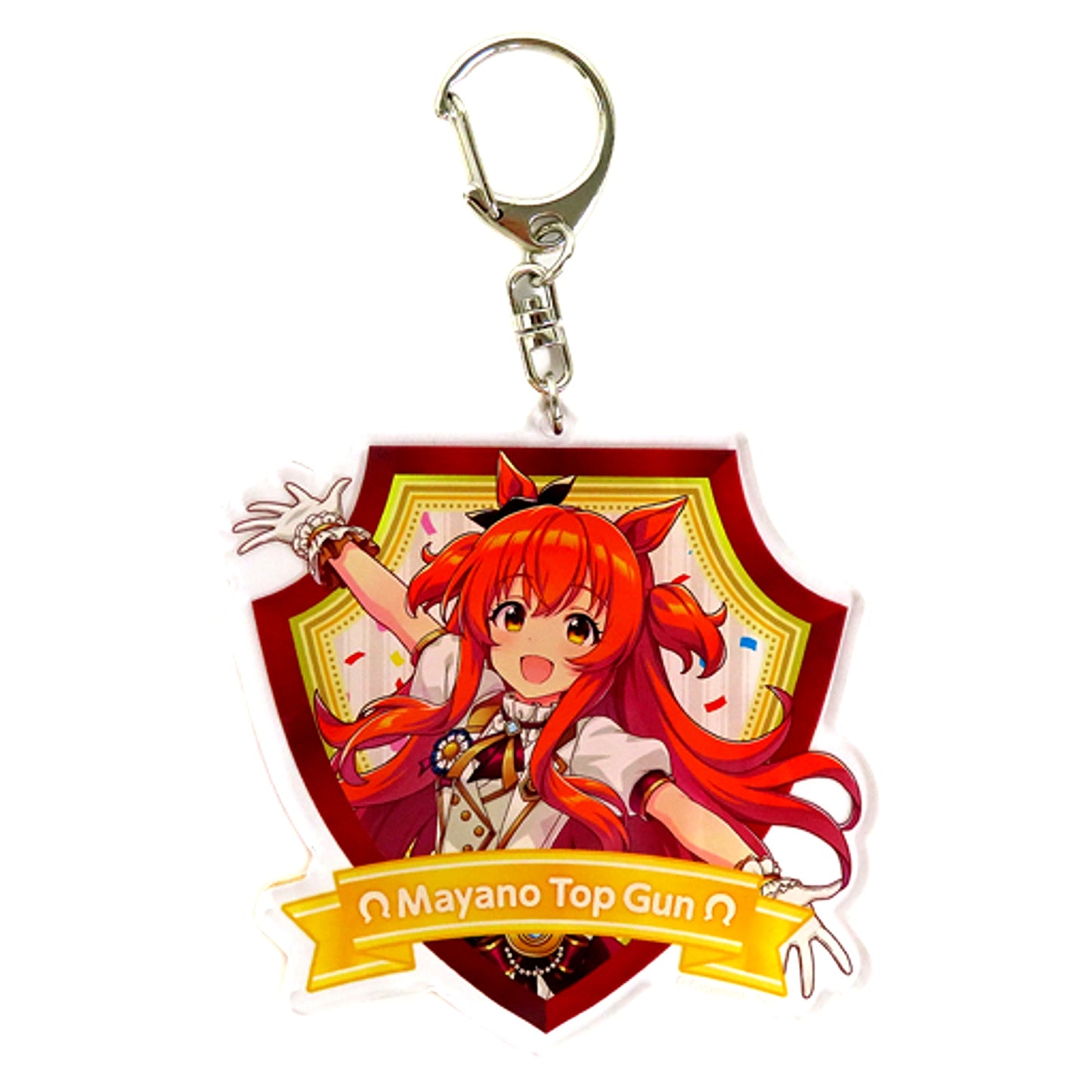 Mayano Top Gun Umamusume Pretty Derby Official Acrylic Keychain New Stars Rose Ver. 4th EVENT SPECIAL DREAMERS!! [USED]