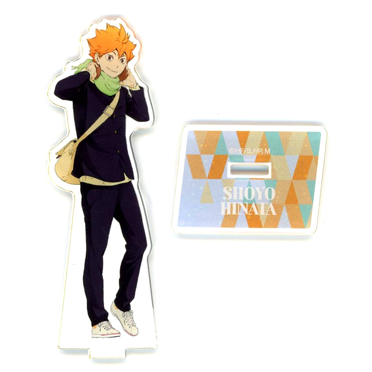Shoyo Hinata Haikyu!! Jump Festa 2023 Goods Illustration Acrylic Stand JF2023 Ver. [USED]