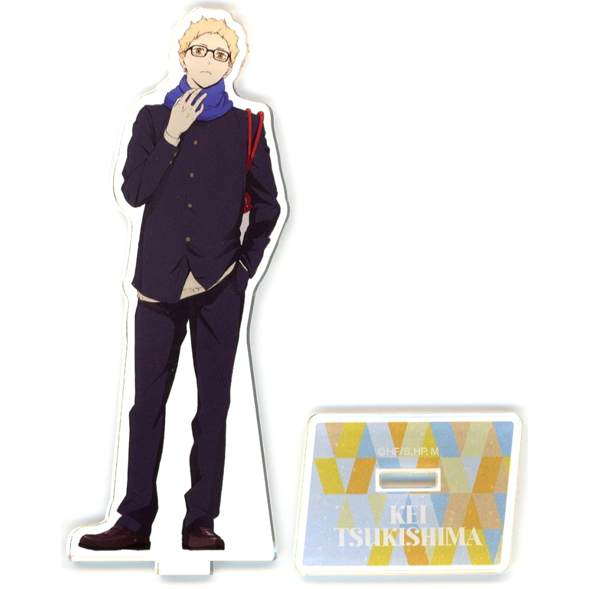 Kei Tsukishima Haikyu!! Jump Festa 2023 Goods Illustration Acrylic Stand JF2023 Ver. [USED]