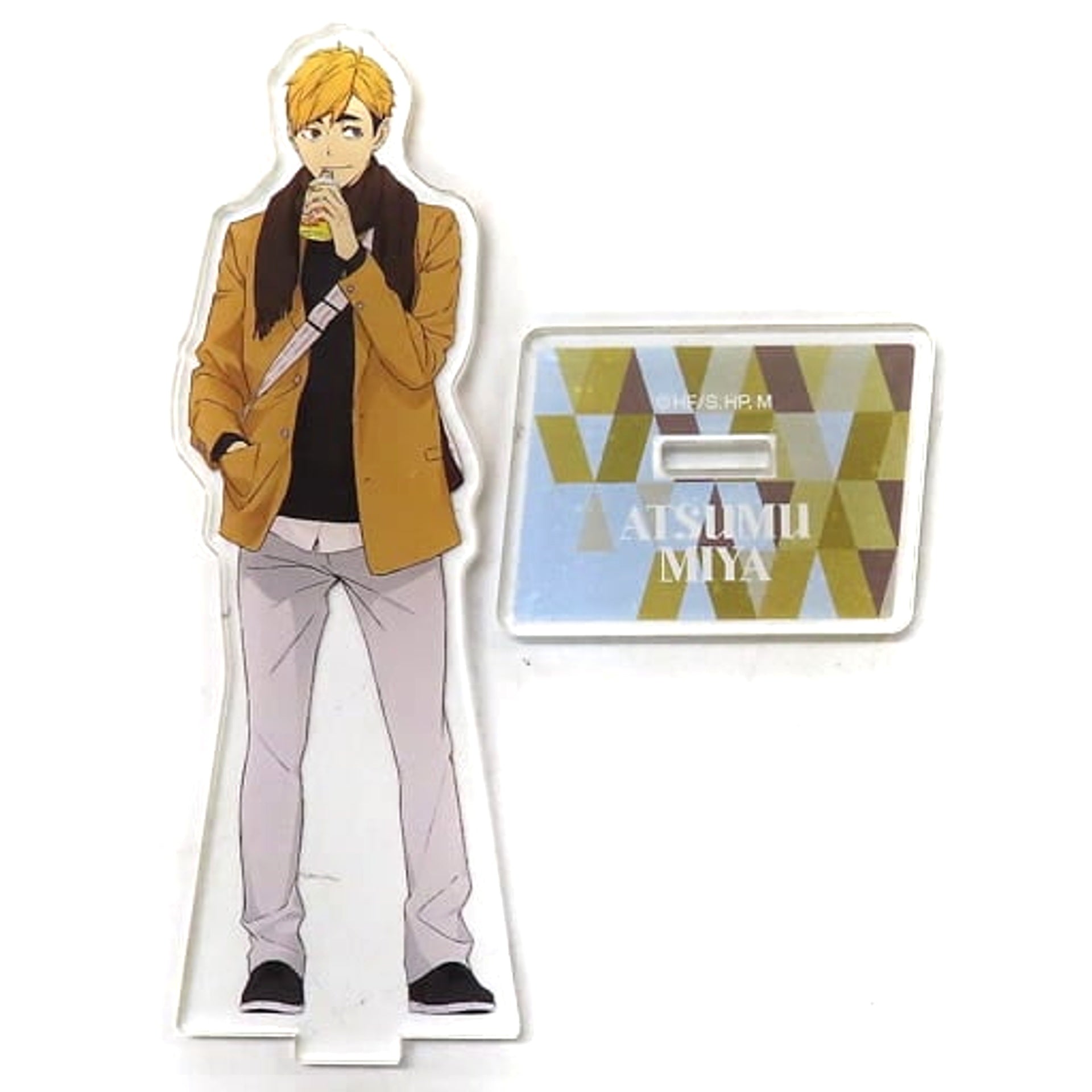 Haikyu!! Atsumu Miya Newly Drawn Acrylic Stand JF2023 Ver. Jump Festa 2023 Limited Acrylic Stands [USED]