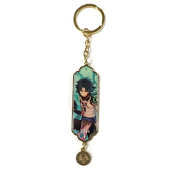 Genshin Xiao Guardian Yaksha Character Metal Epoxy Keyring Keychains [USED]