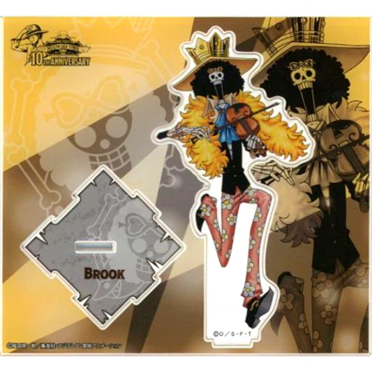 Brook One Piece 10th PARTY! Trading Acrylic Stand [USED]