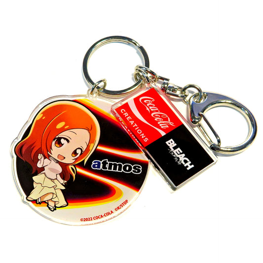 Orihime Inoue Acrylic Keychain Coca-Cola BLEACH Thousand-Year Blood War Pop-up Store in atmos Shinjuku [USED]