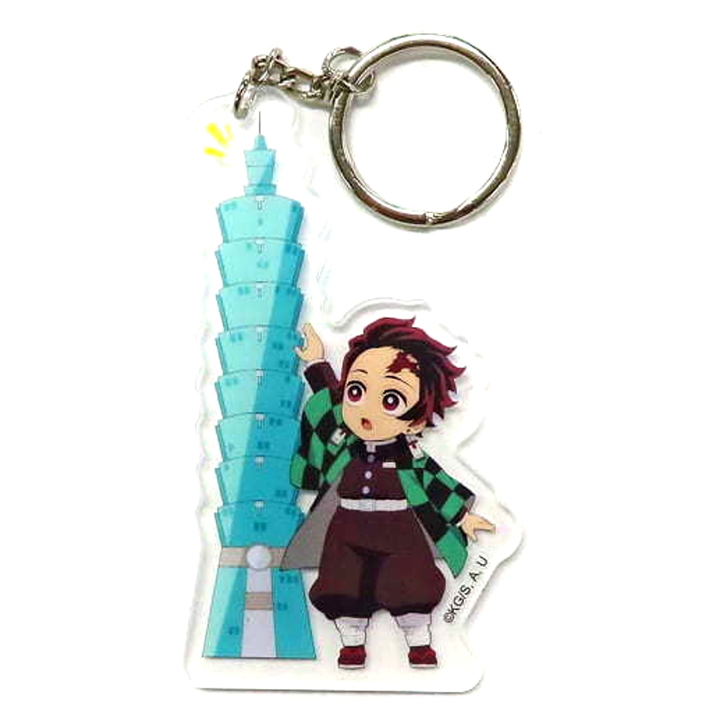 Tanjiro Kamado Demon Slayer Zen Shuchu Exhibition Taiwan Acrylic Charm [USED]