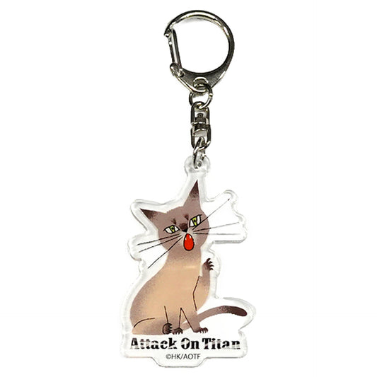 Connie Springer Cat Attack on Titan Acrylic Charm Collection Illustrations by Kuro Neko Design Re: Shazama Limited Charm [USED]