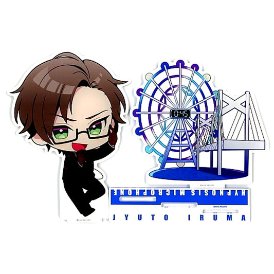 Jyuto Iruma, Yokohama Division Hypnosis Mic: Division Rap Battle Big Acrylic Stand Yokohama Division x Yokohama World Porters [USED]