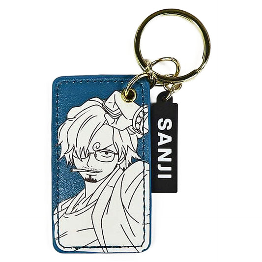 Sanji One Piece Film Red Leather Style Key Ring Thank You Mart Limited [USED]