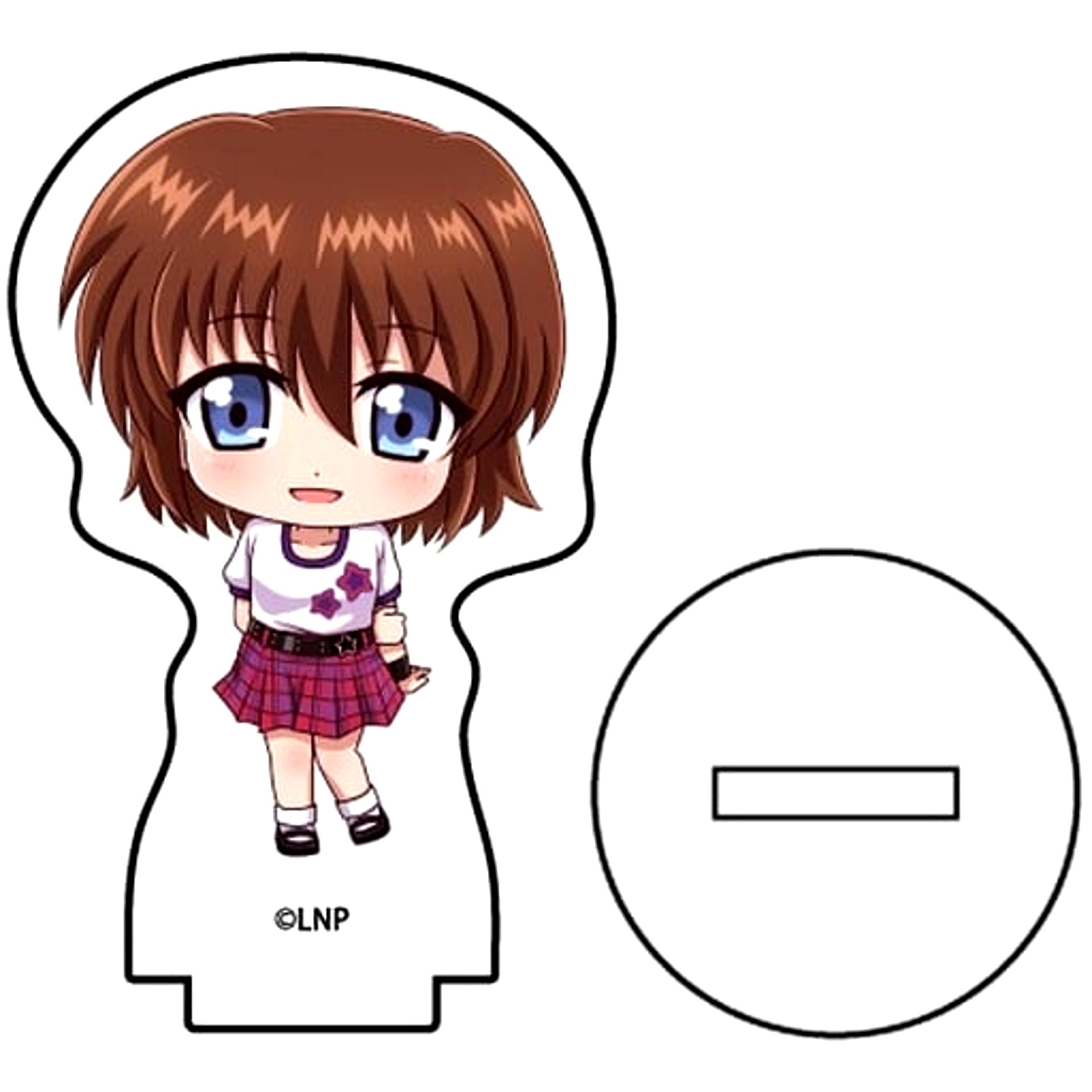 Stern 12. Fashion Show Ver. Mini Character Petit Acrylic Stand Magical Girl Lyrical Nanoha Series [USED]