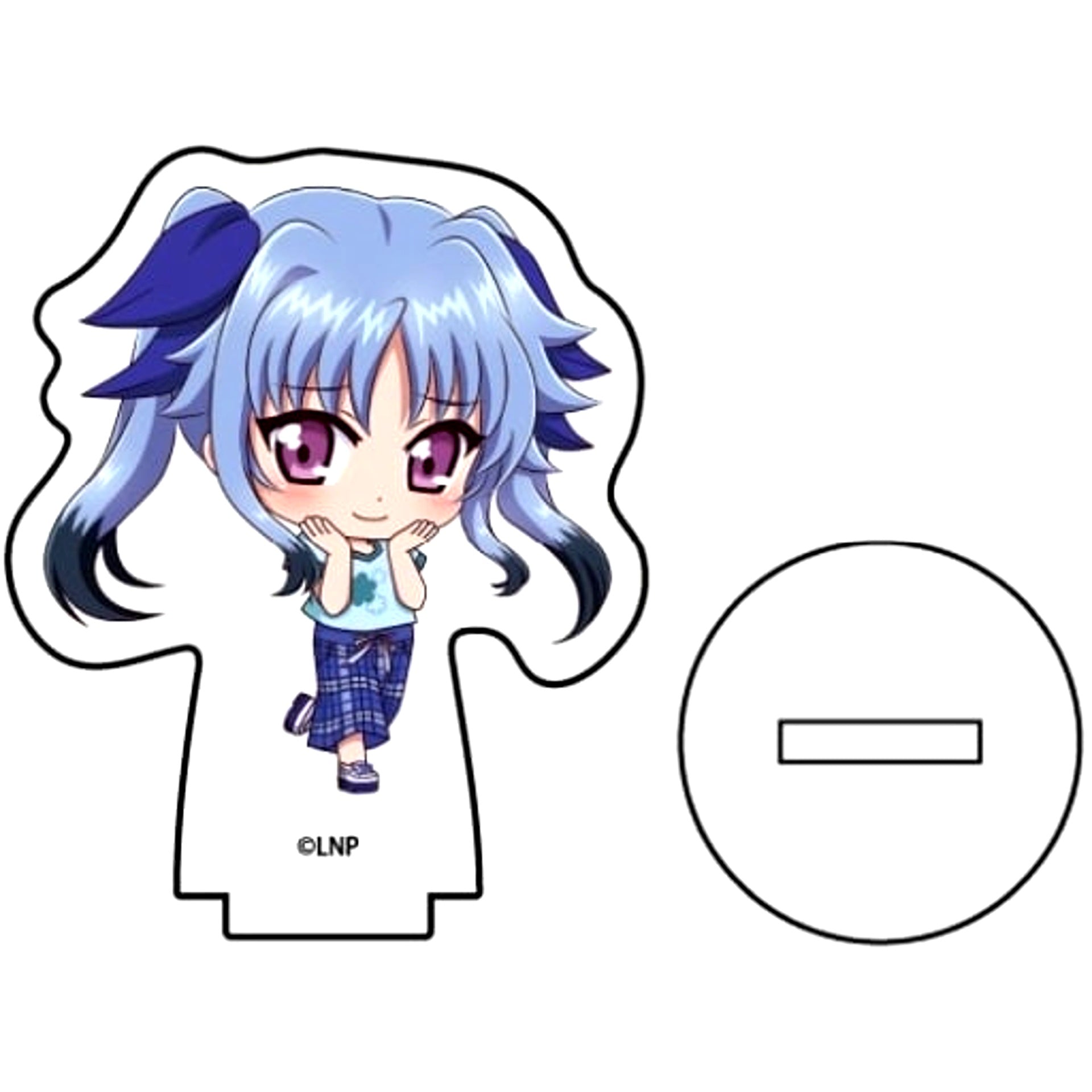 Levi 12. Fashion Show Ver. Mini Character Petit Acrylic Stand Magical Girl Lyrical Nanoha Series [USED]