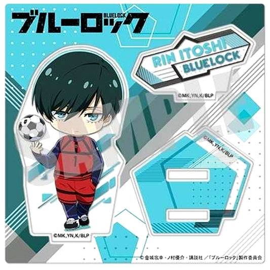 Rin Itoshi Acrylic Stand Official Deformed Illustration Vol. 2 Blue Lock [USED]