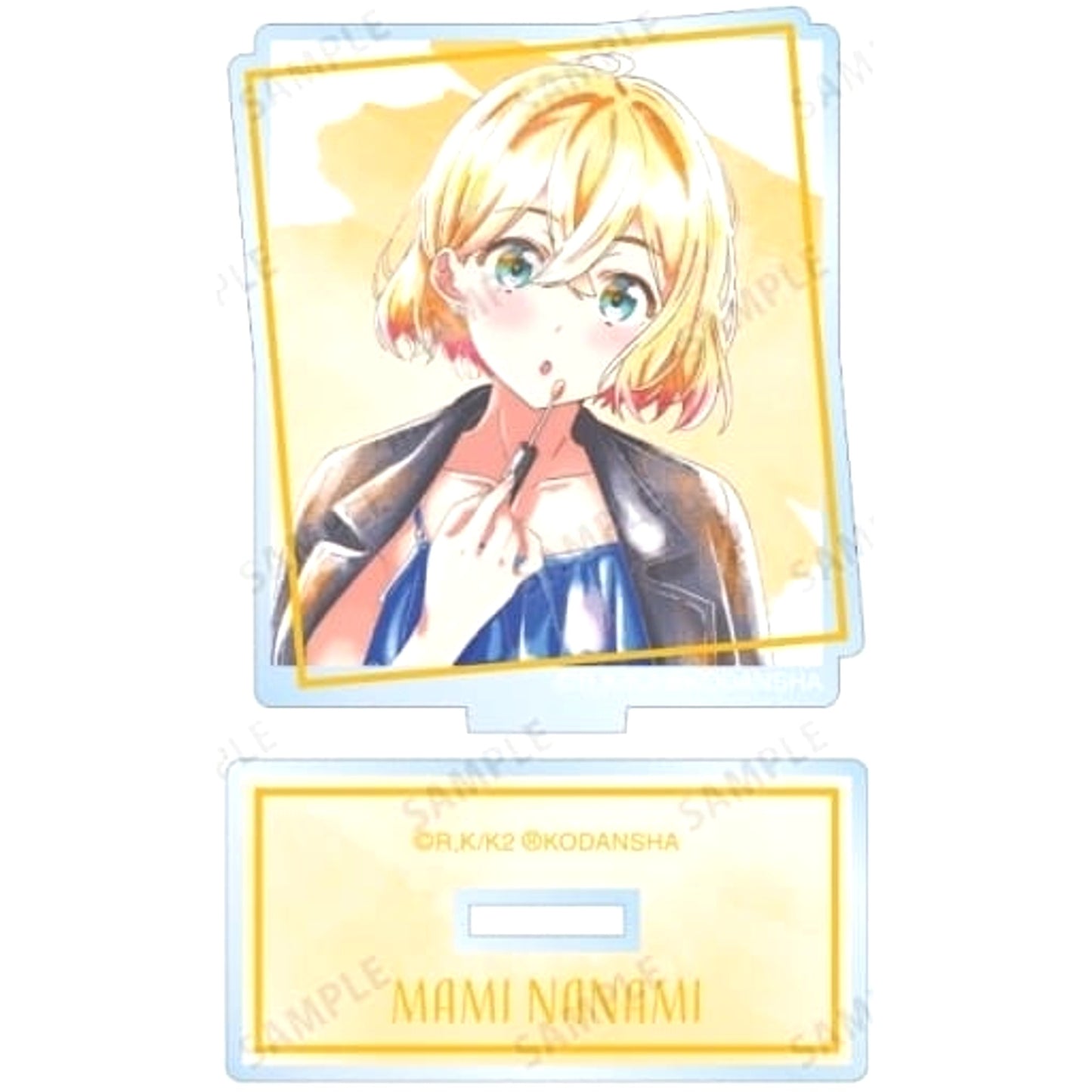 Rent-A-Girlfriend Mami Nanami Trading Ani-Art aqua label Acrylic Stand Type A Acrylic Stands [USED]