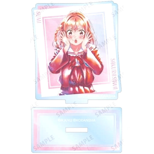 Rent-A-Girlfriend Sumi Sakurasawa Trading Ani-Art aqua label Acrylic Stand Type B Acrylic Stands [USED]