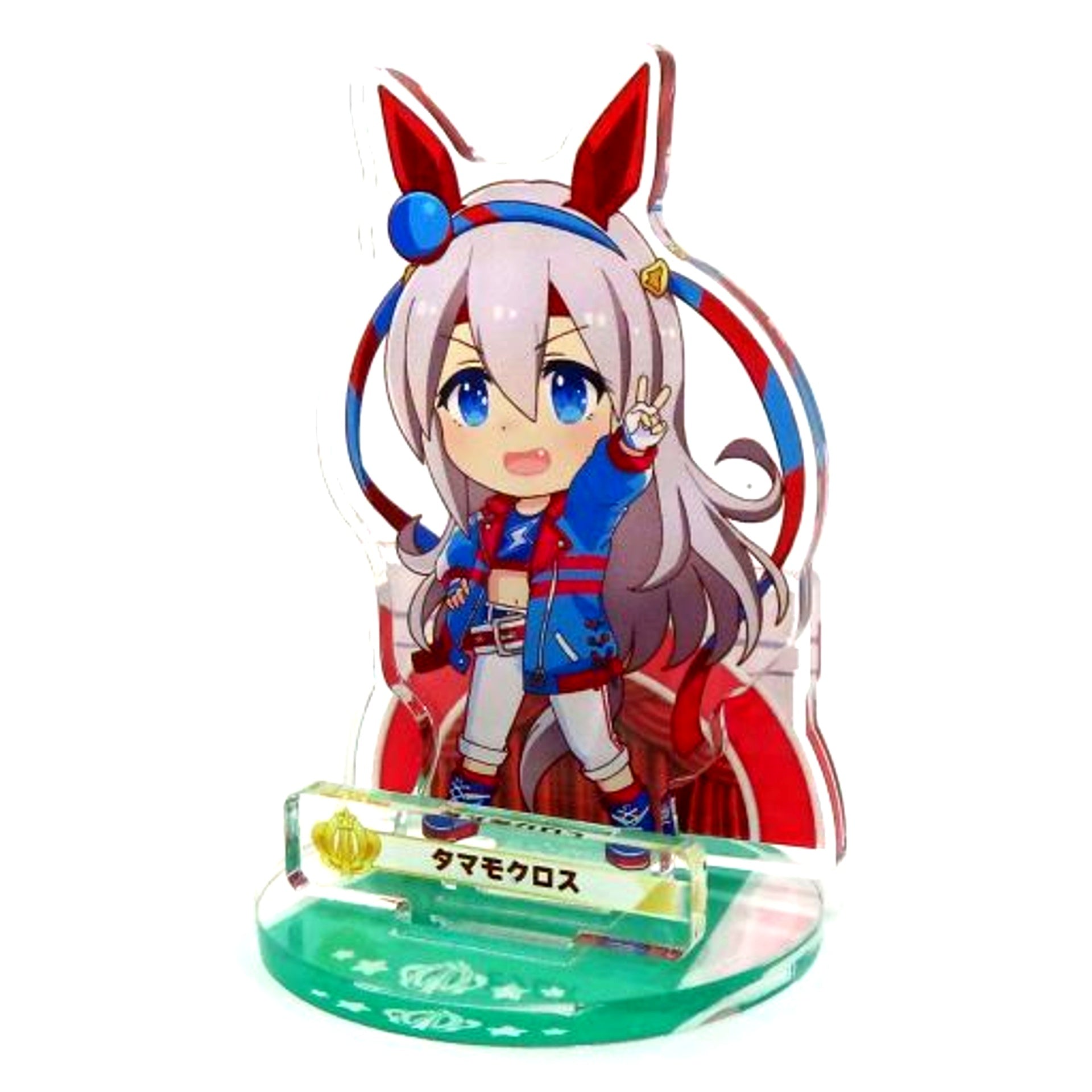 Tamamo Cross Rare Ver. Uma Musume Pretty Derby Pose in Paddock Acrylic Stand 2 [USED]