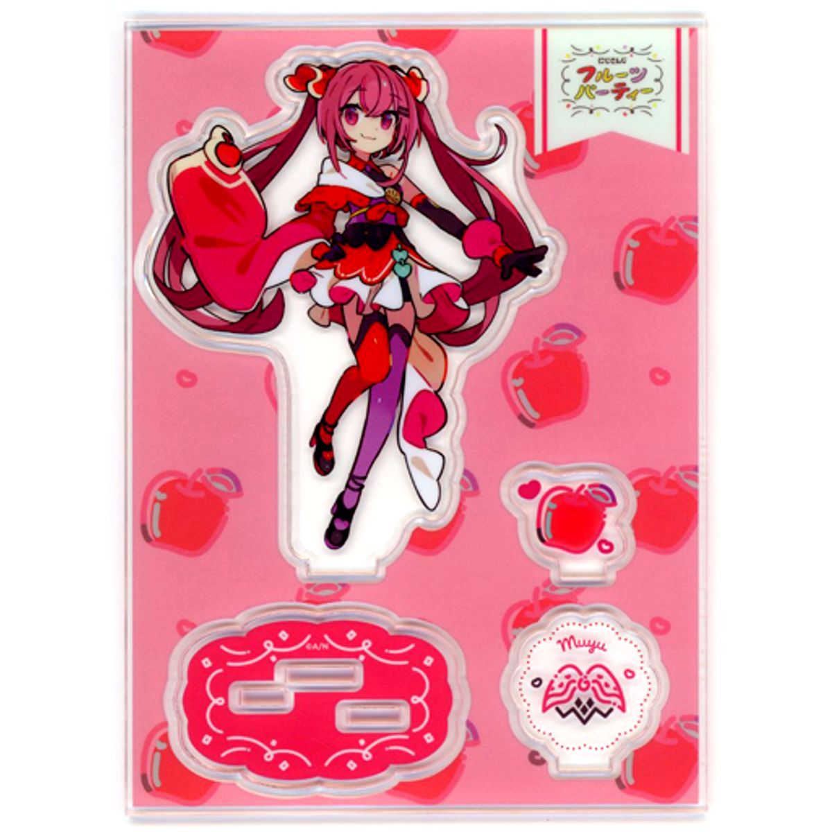 Amagase Muyu Acrylic Stand Virtual YouTuber Nijisanji Fruit Party Goods [USED]