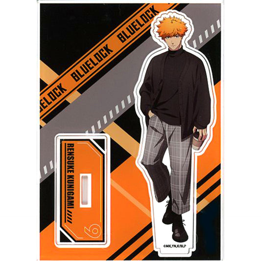 Rensuke Kunigami Blue Lock POP UP SHOP in Marui Casual Clothes Ver. Acrylic Stand [USED]