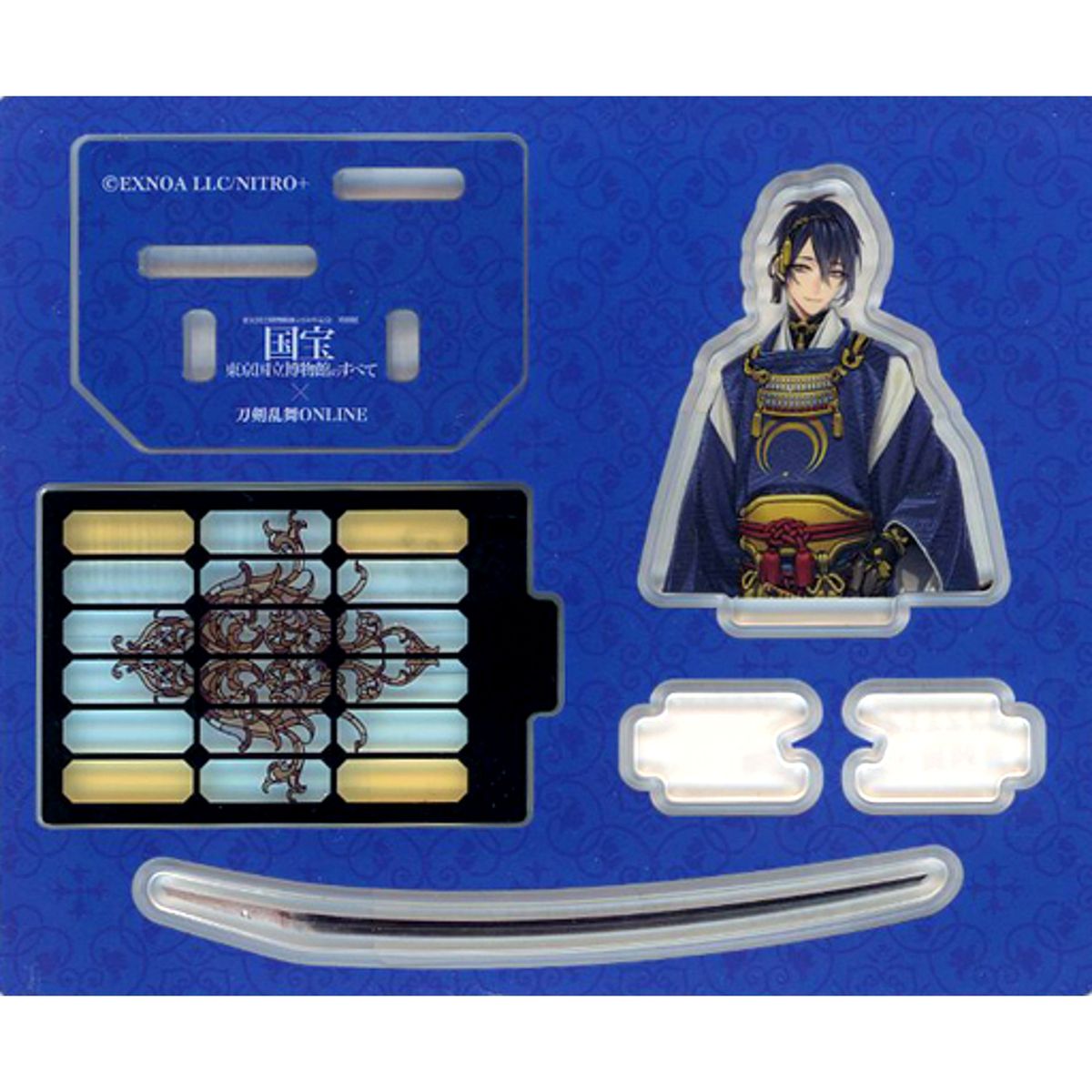 Mikazuki Munechika Touken Ranbu ONLINE Acrylic Stand Special Exhibition National Treasure Tokyo National Museum Complete Collection [USED]