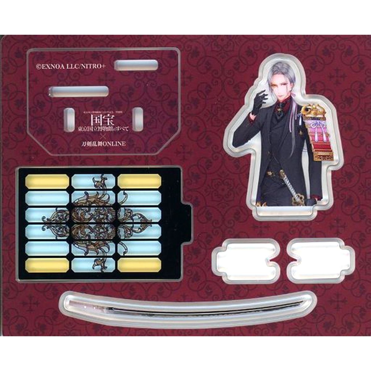 Daihannya Nagamitsu Touken Ranbu ONLINE Acrylic Stand Special Exhibition National Treasure Tokyo National Museum Complete Collection [USED]