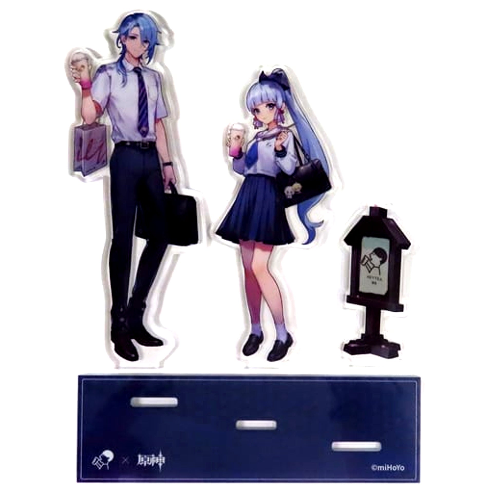 Kamisato Ayaka & Kamisato Ayato Genshin Impact Acrylic Stand Genshin x HEYTEA China limited purchase bonus [USED]